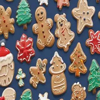 clipart christmas cookies