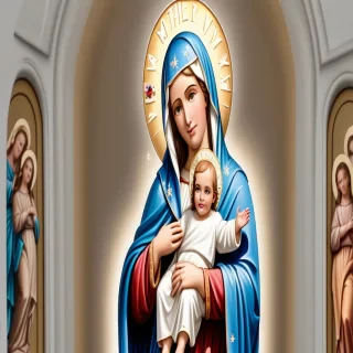 pictures of mother mary