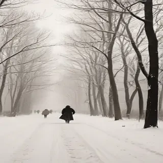 vintage winter pictures