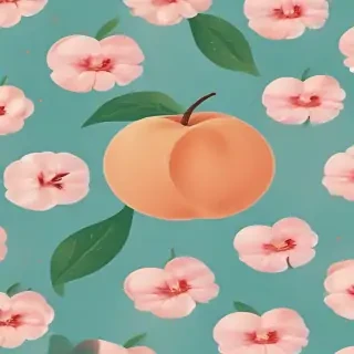 peach wallpaper aesthetic