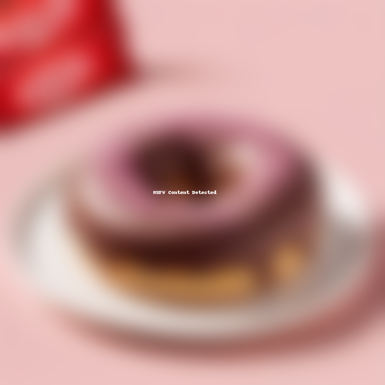 kit kat chocolate frosted donut