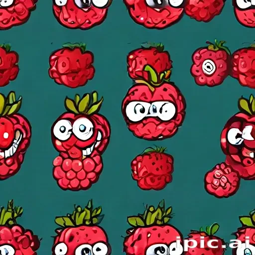 raspberry cartoon