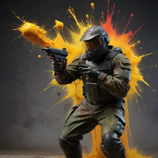paintball splash png