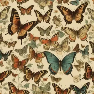 vintage butterfly illustration