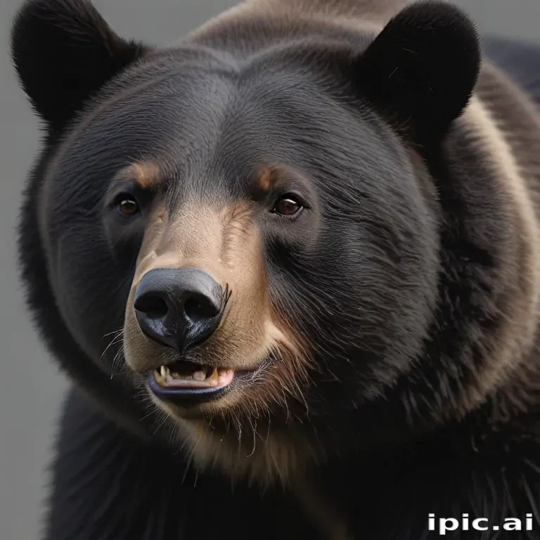 black bear png