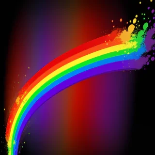 rainbow background png