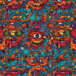 crazy background