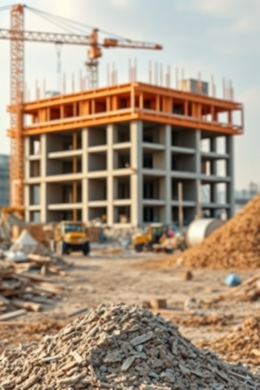 construction site background