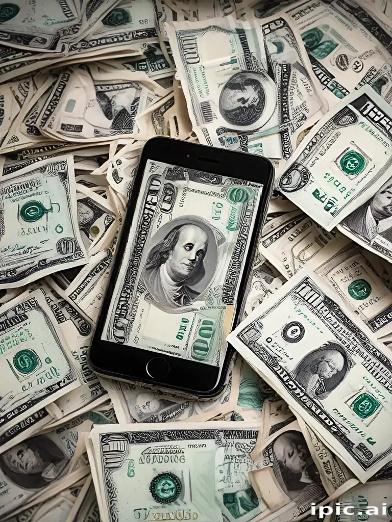 iphone money wallpaper