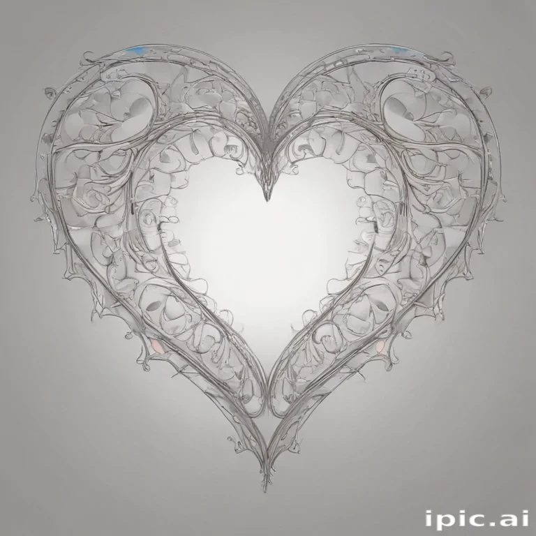 outline heart png