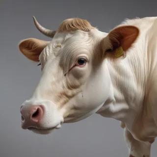 transparent cow