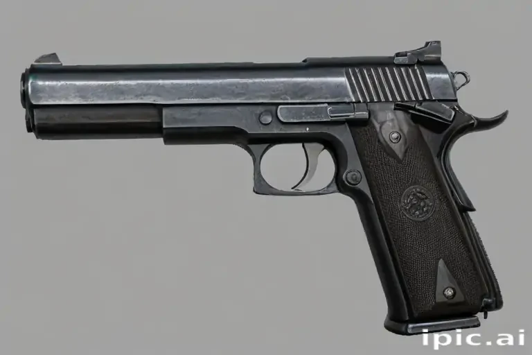 gun no background