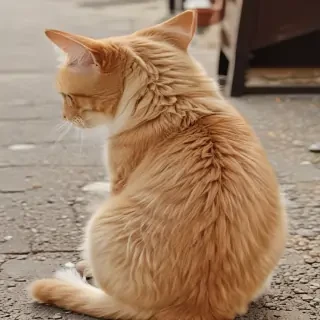cat back round