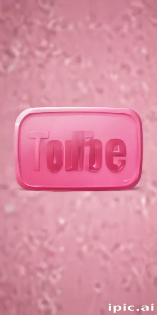 pink youtube logo