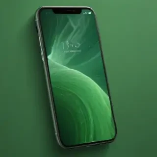 iphone green wallpaper