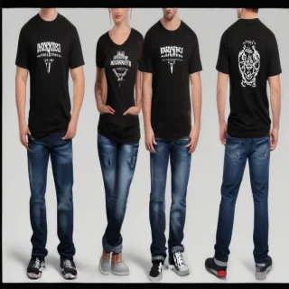 black t-shirt png