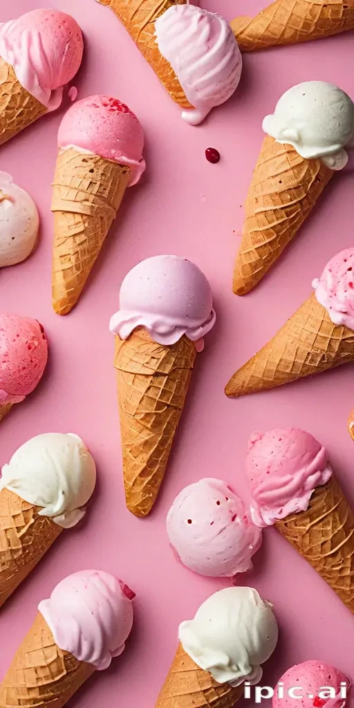 ice cream background
