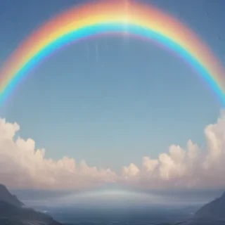 transparent rainbow