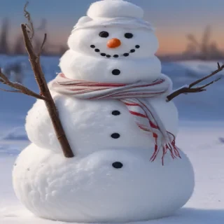 png snowman
