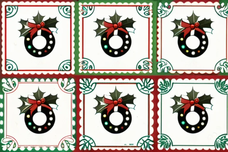 vintage christmas printables free