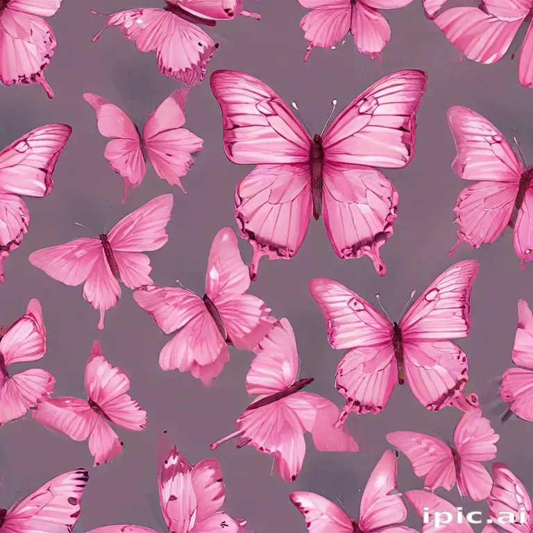 pink butterfly images