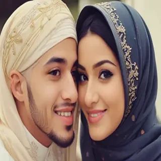 muslim couple