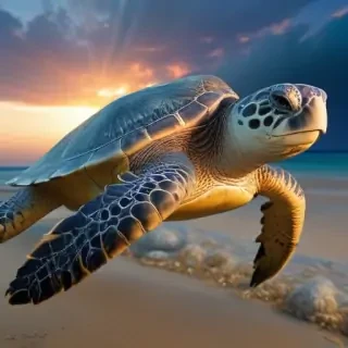 sea turtle desktop background