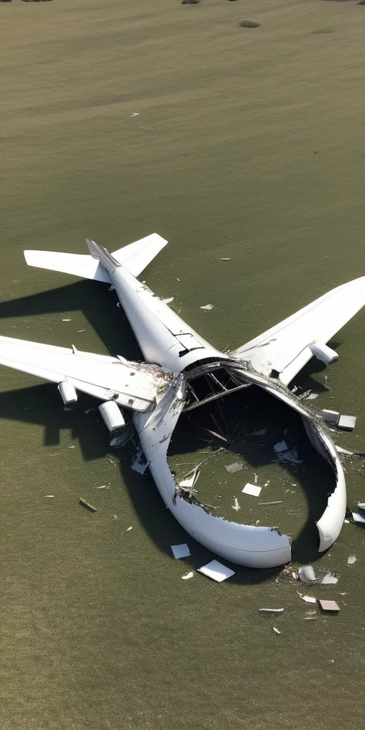 crashed plane png