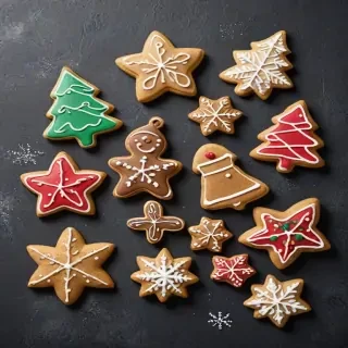clipart christmas cookies