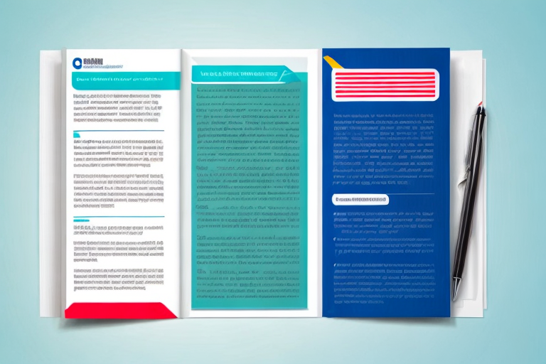 make a poster-style pamphlet with a plastic theme, which scares people ...