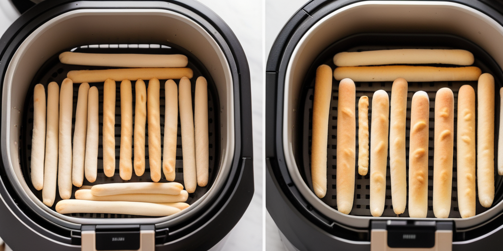 frozen bread sticks in air fryer