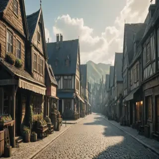 town background
