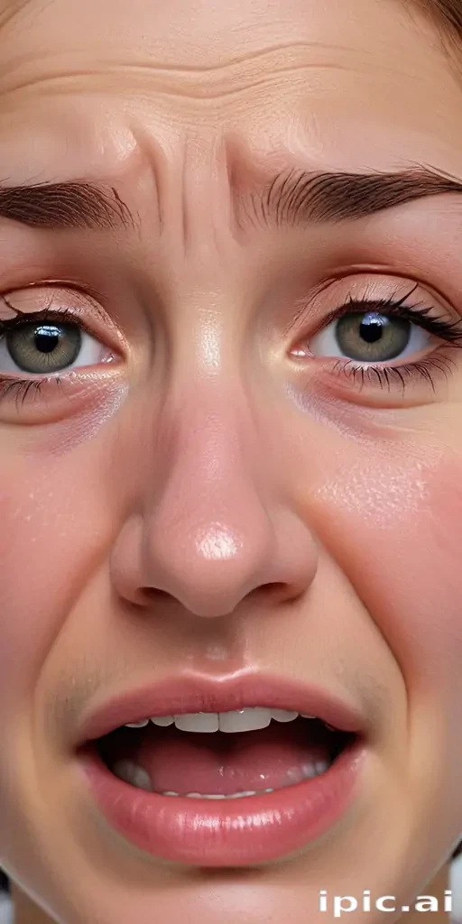 picture of someone crying