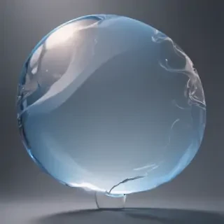transparent thought bubble