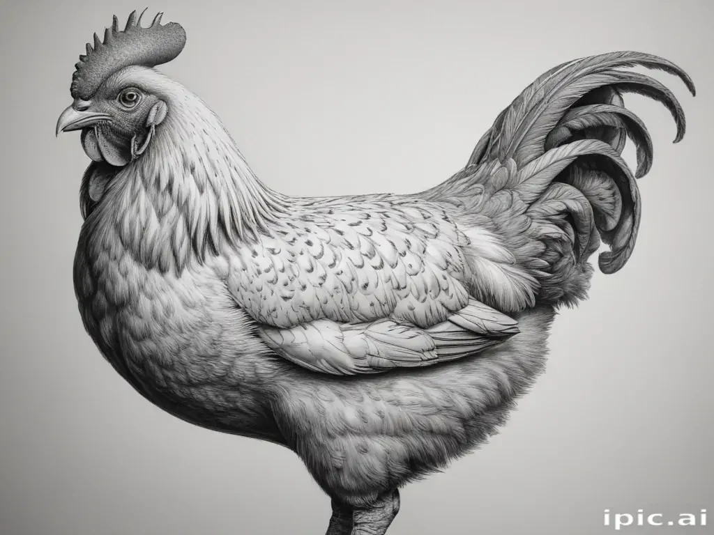 chicken drawing