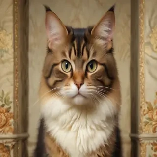 vintage cat images