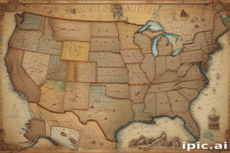 map of the us states