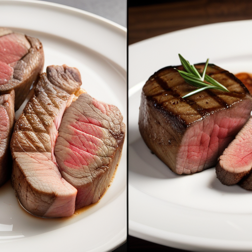 sirloin steak vs filet mignon