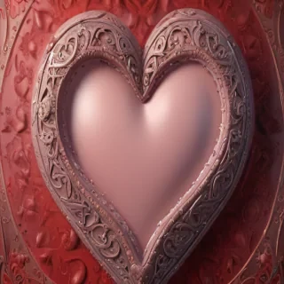 heart background aesthetic