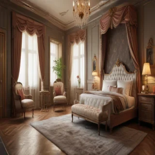 background of a bedroom