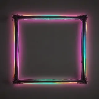 neon frame png