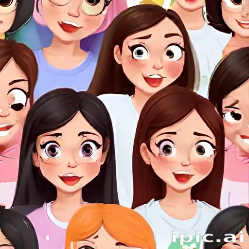 cartoon girs