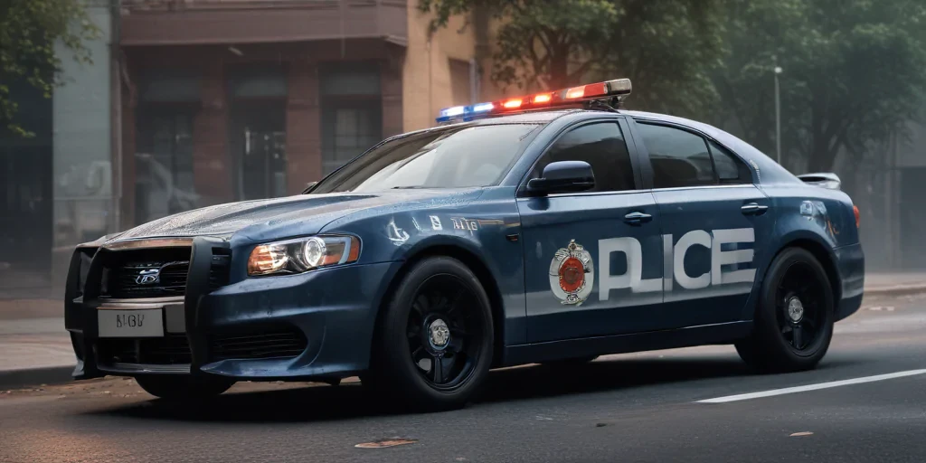 police car wallpaper