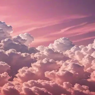 pink cloud background