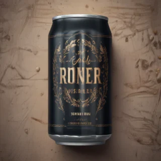 beer can mockup