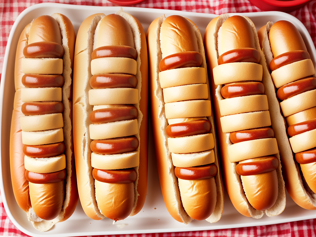 foot long hot dog buns