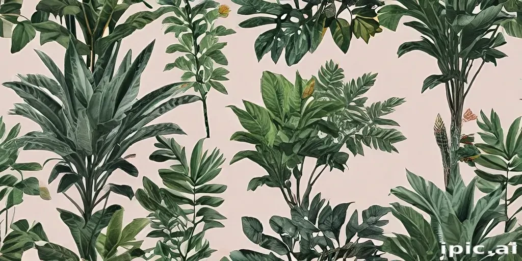 aesthetic plants png