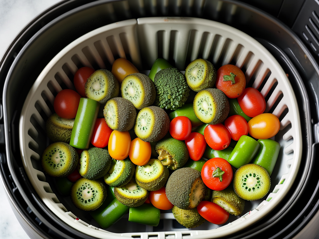 how to cook frozen vegetables in air fryer
