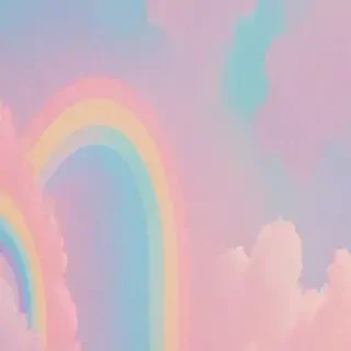 pastel rainbow aesthetic wallpaper
