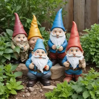 garden gnomes